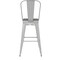 Flash Furniture 30" White Metal Counter Stool-Gray Poly Seat CH-31320-30GB-WH-PL2G-GG - alternate 8